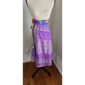 Earthbound reversible wrap skirt osfm